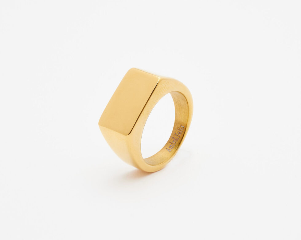 SIGNET RING - GOLD