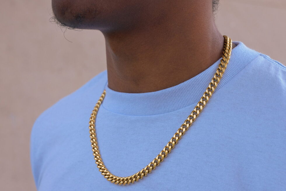CUBAN LINK CHAIN - 8MM - Image 2